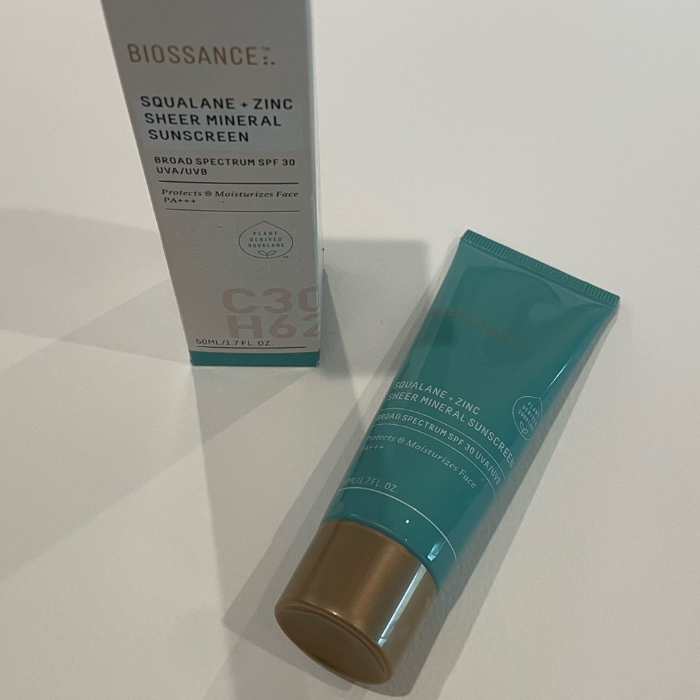 Biossance sunscreen
